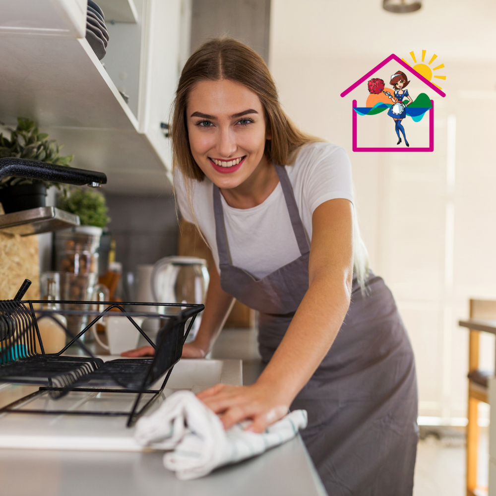 Airbnb cleaning in Maroochydore kitchen by The Maids Sunshine Coast cleaner