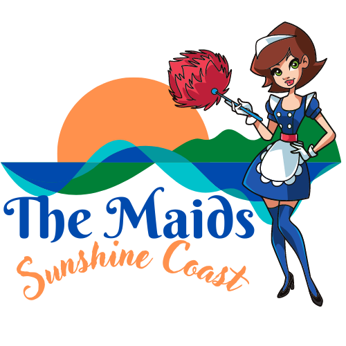The Maids Sunshine Coast logo - Cleaning services for Airbnb, deep cleaning, and standard house cleans